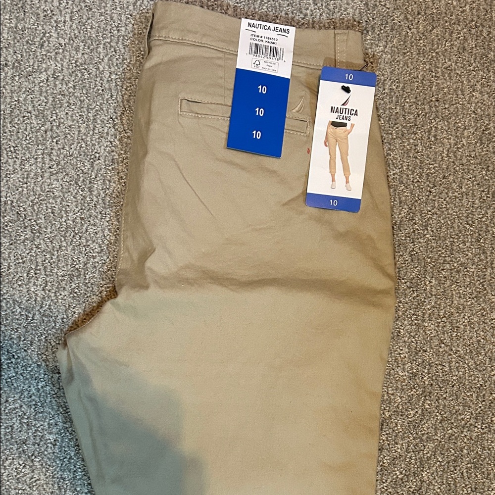Nautica Women's Tan Chinos